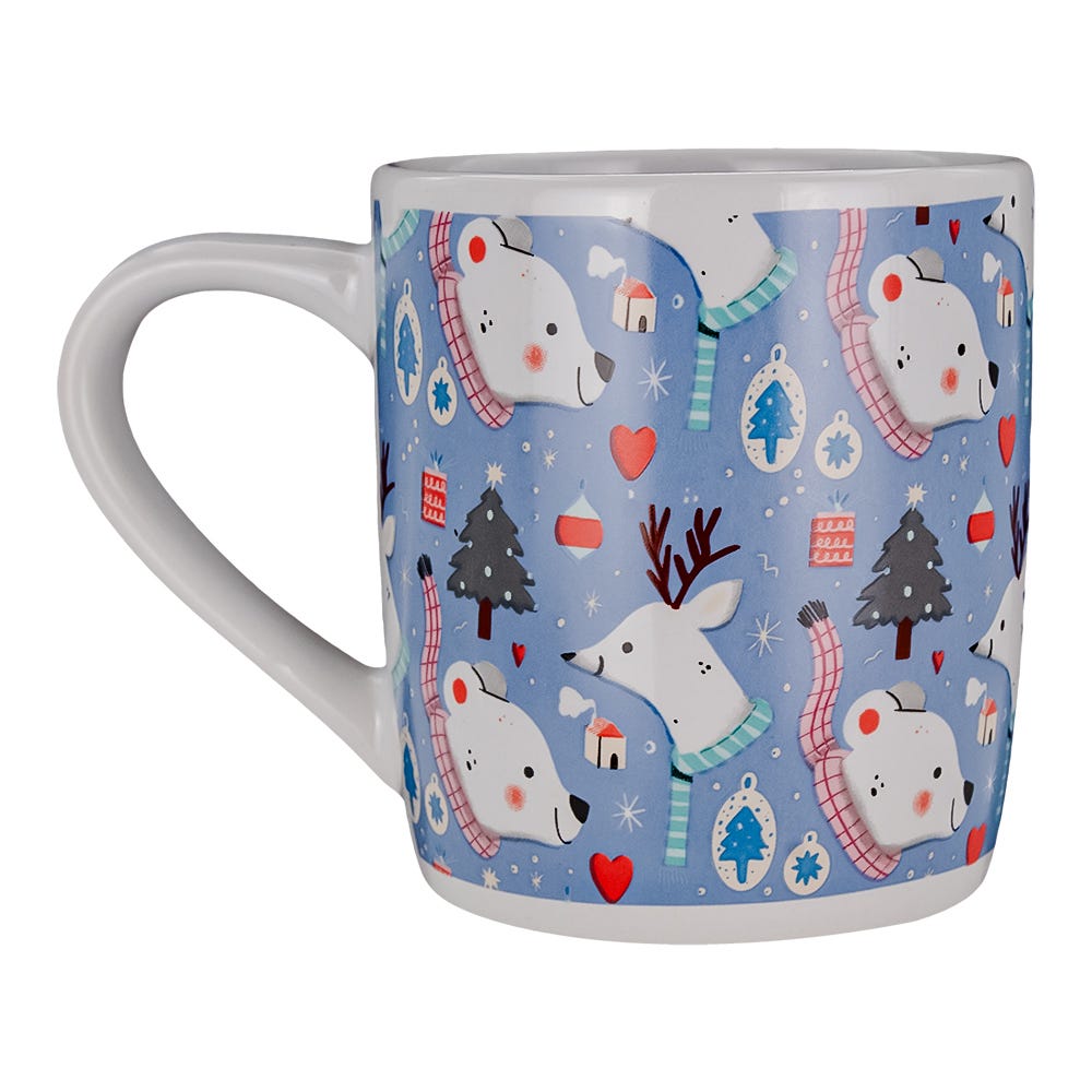 Tarro cónico navidad de cerámica 300 ml varios decorados 1738-242 Top Choice