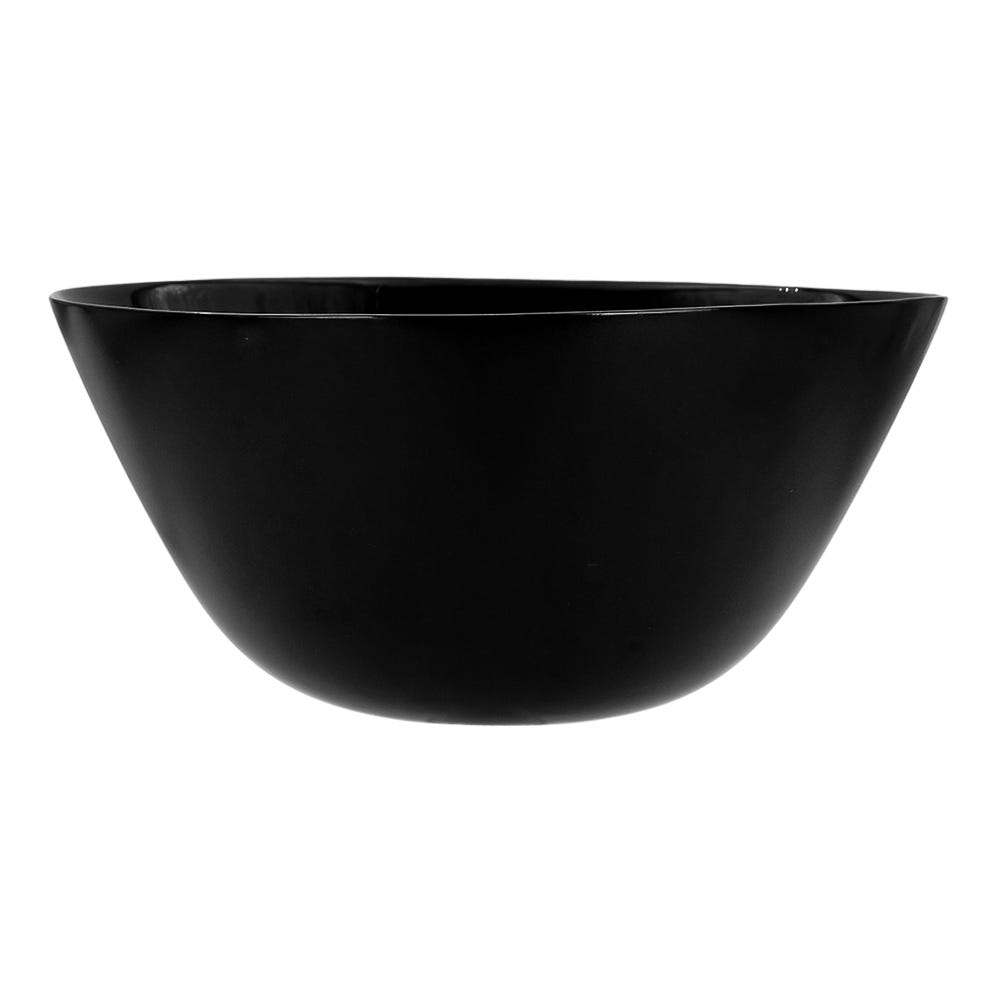Bowl ensalada de vidrio templado 2 litros Zelie negro 307-5976 Arcopal