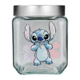 Frasco cuadrado de vidrio con tapa 1.250 litros Stitch 2415-5334 Fun Kids