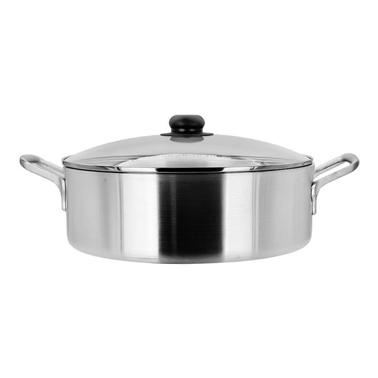 Budinera de aluminio con tapa de vidrio 5.300 litros triple fuerte 6687-3 Lamex