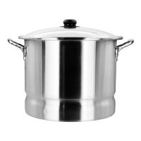 Vaporera de aluminio con tapa de vidrio 14.7 litros 6559-3 Lamex