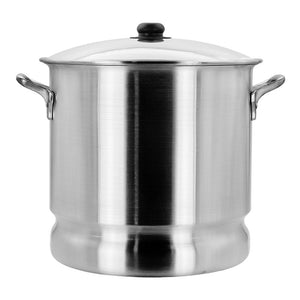 Vaporera de aluminio con tapa de vidrio 22.640 litros 6703-0 Lamex