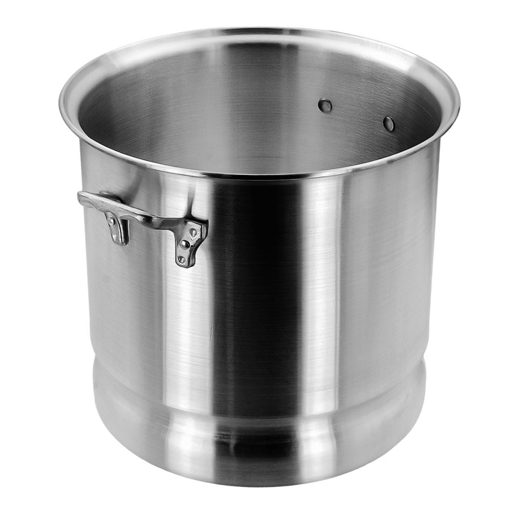 Vaporera de aluminio con tapa de vidrio 22.640 litros 6703-0 Lamex