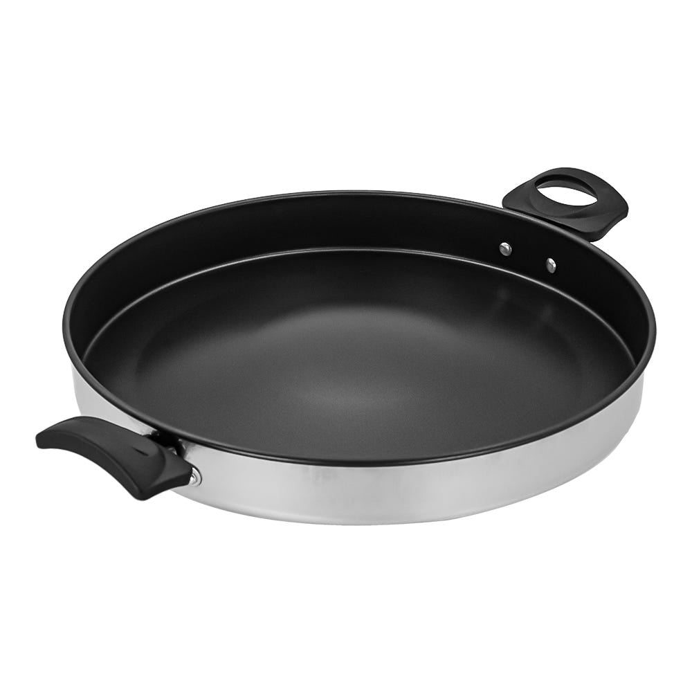 Sartén taquero de aluminio con antiadherente 1.450 litros 6319-3 Lamex