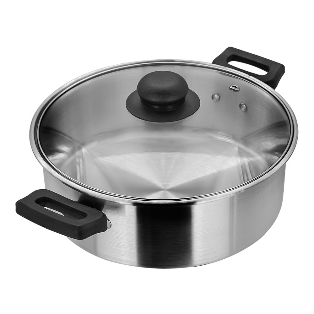 Budinera de aluminio con tapa de vidrio 2 litros 6763-4 Lamex – vista 3