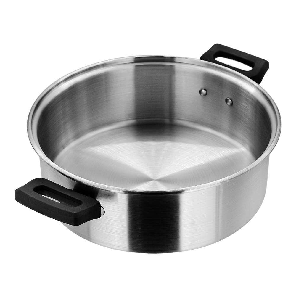 Budinera de aluminio con tapa de vidrio 2 litros 6763-4 Lamex – vista 4