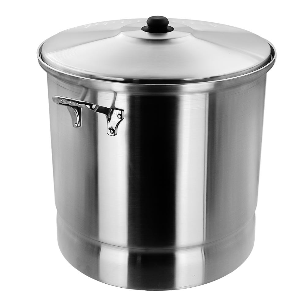 Vaporera de aluminio con tapa 96.200 litros 6608-8 Lamex