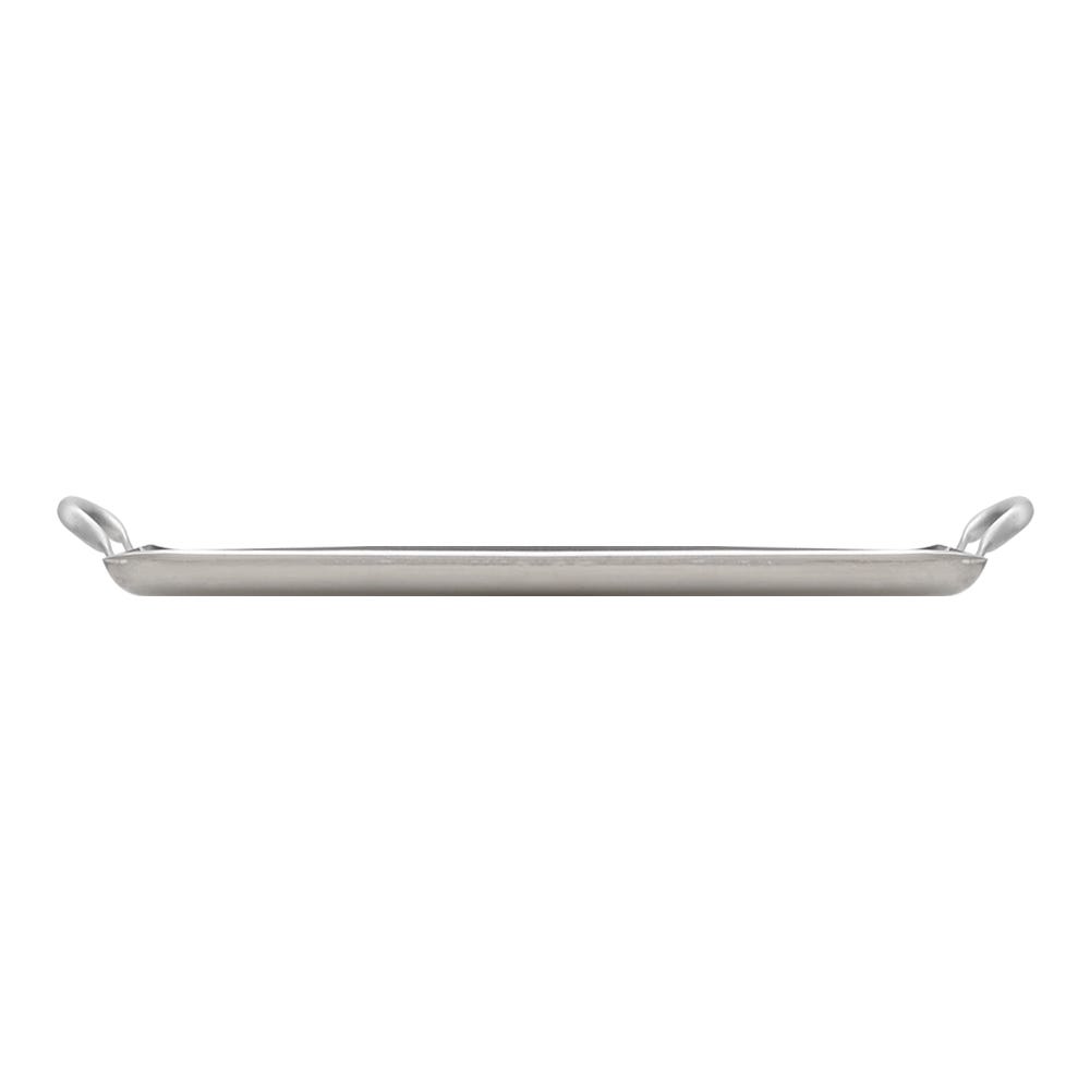 Comal rectángular de aluminio con volteador texas Lamex – vista 3