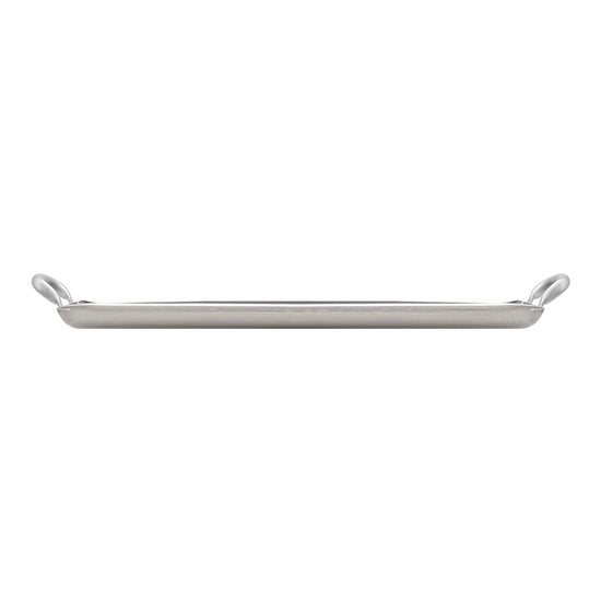 Comal rectángular de aluminio con volteador texas Lamex – vista 3