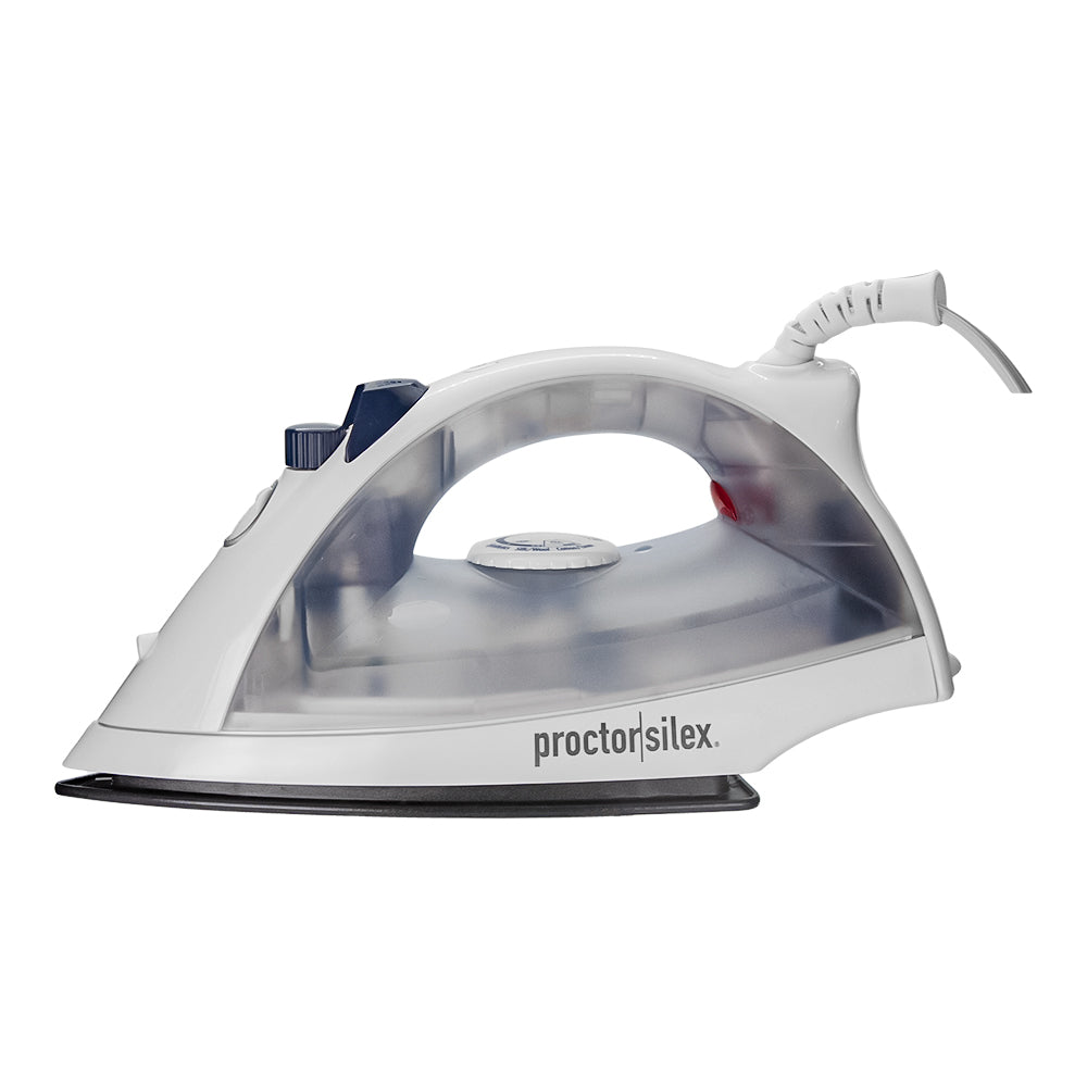 Plancha de vapor y roció plástico y suela antiadherente 17150PS Proctor Silex