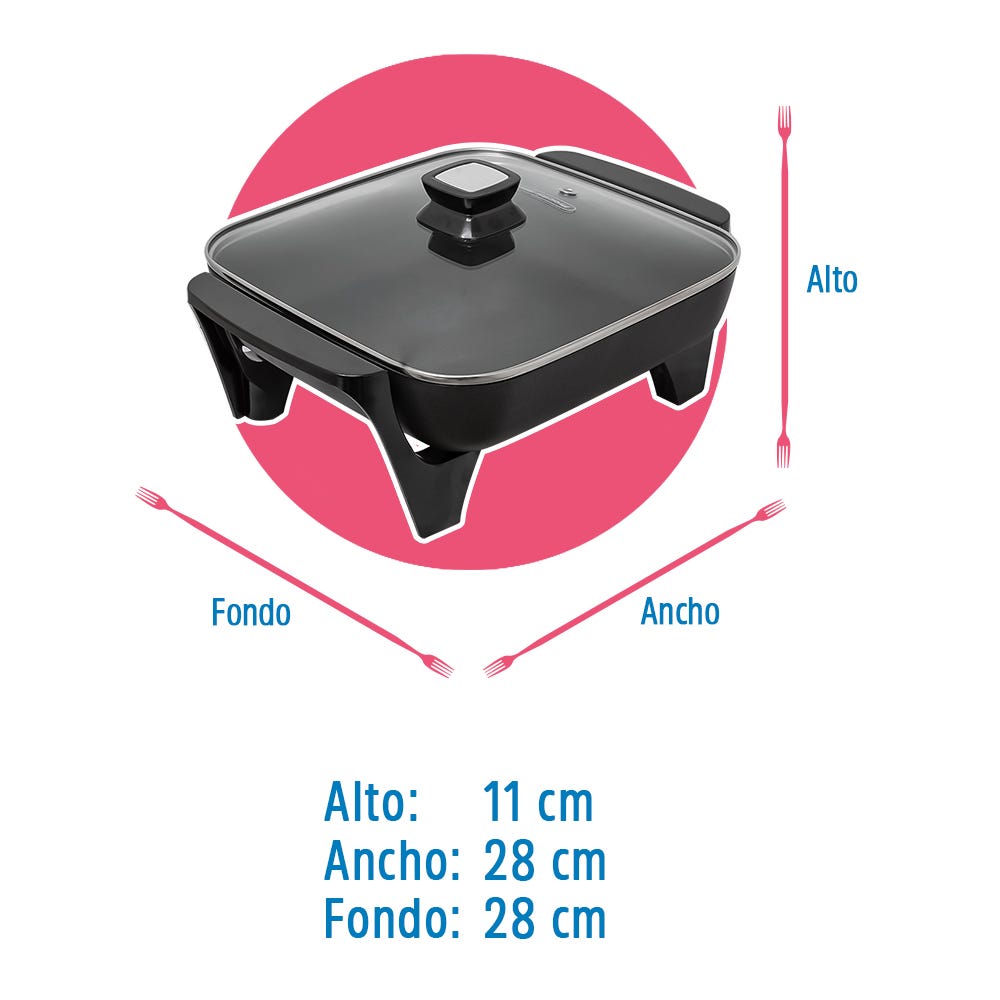 Sartén eléctrico 38526 Proctor Silex