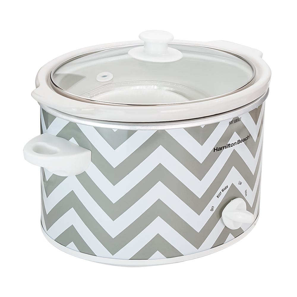 Olla de cerámica/acero de lento cocimiento 2.8 L Hamilton Beach