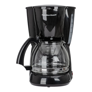Cafetera 12 tazas negra 49316RG Hamilton Beach