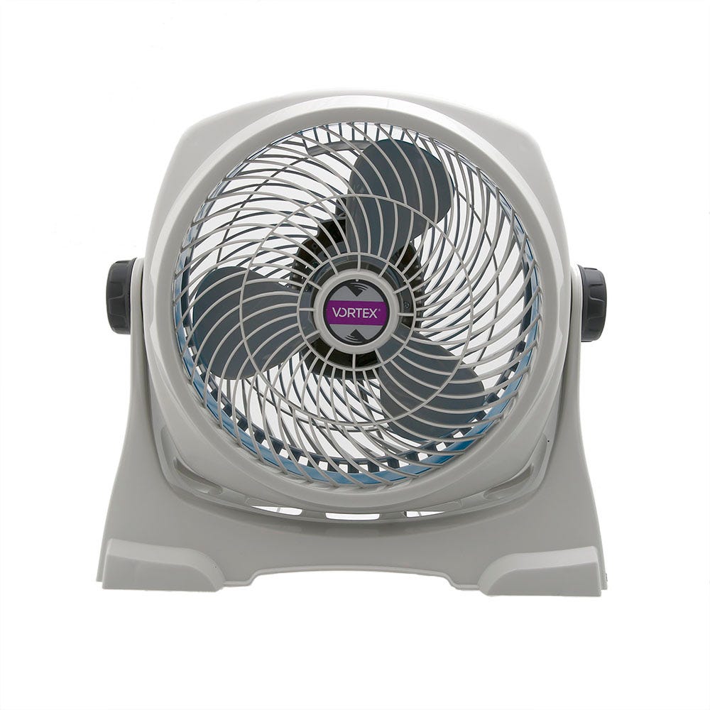 Ventilador 12 pulgadas gris Vortex