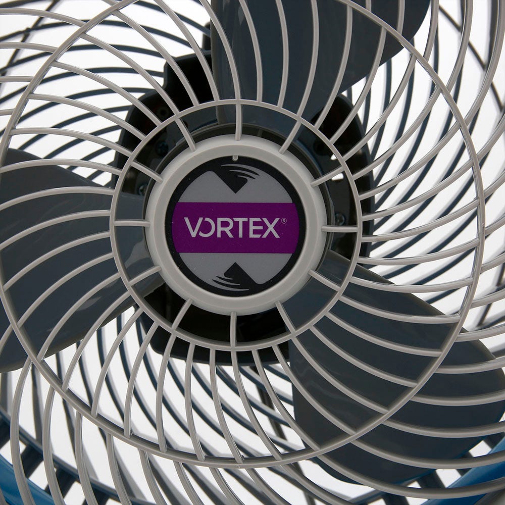 Ventilador 12 pulgadas gris Vortex