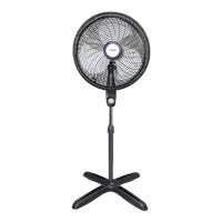 Ventilador de pedestal 18" gris oxford Vortex