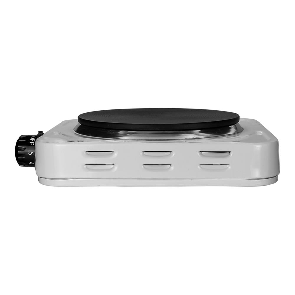 Parrilla eléctrica con placa de cocción blanca 6186 American