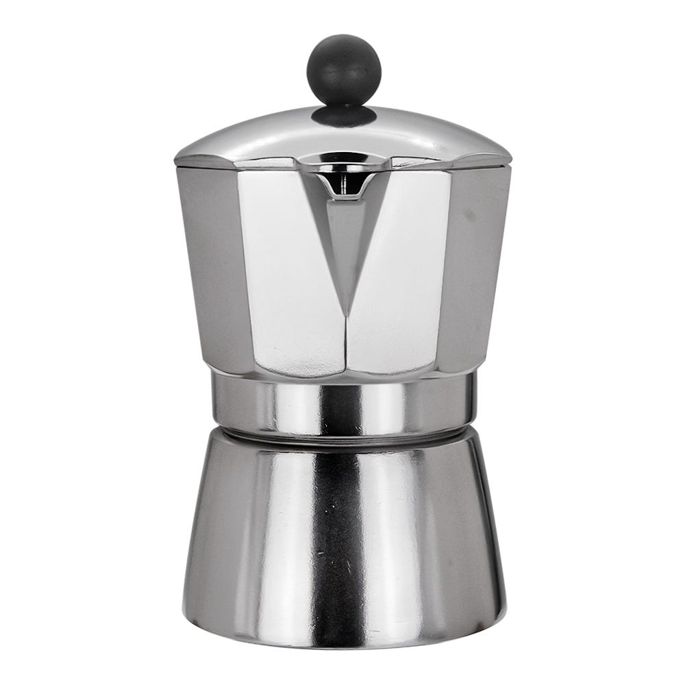 Cafetera italiana aluminio 3 tazas Luna 3 Fantuzzi