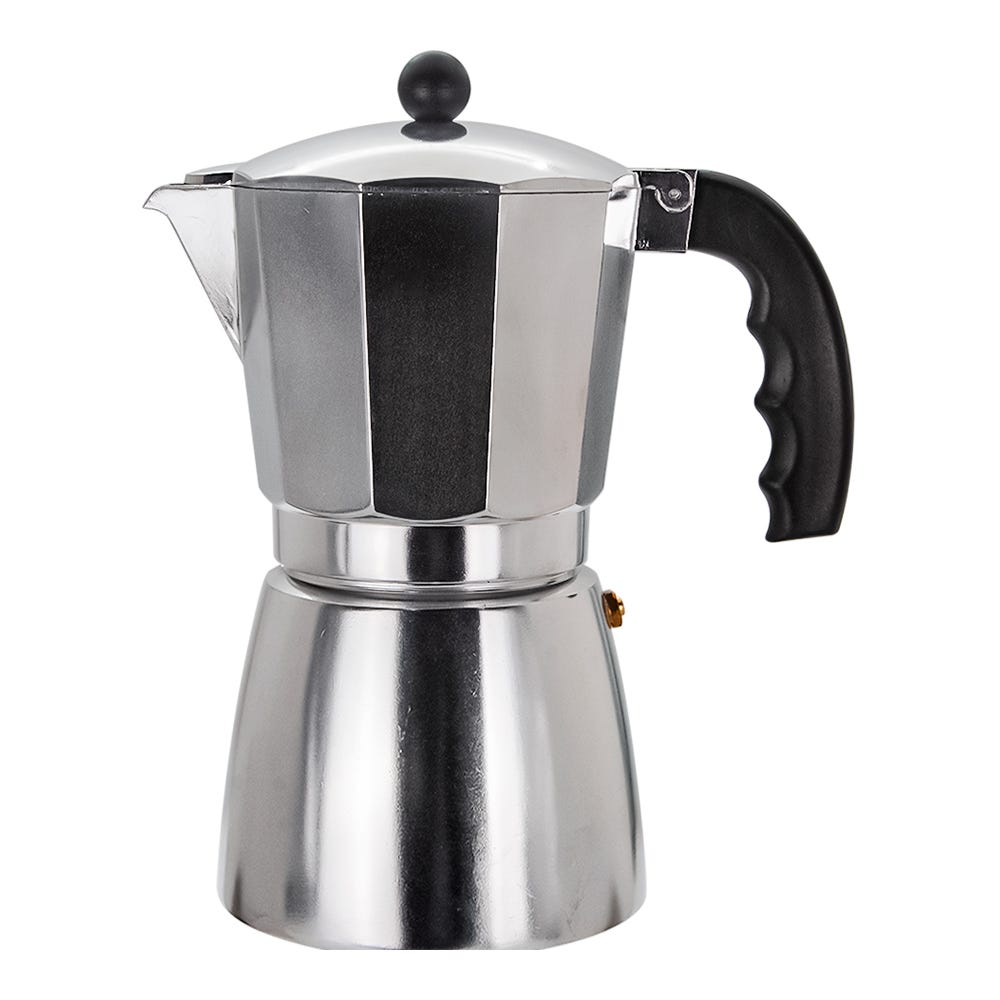 Cafetera italiana aluminio 9 tazas Luna 9 Fantuzzi