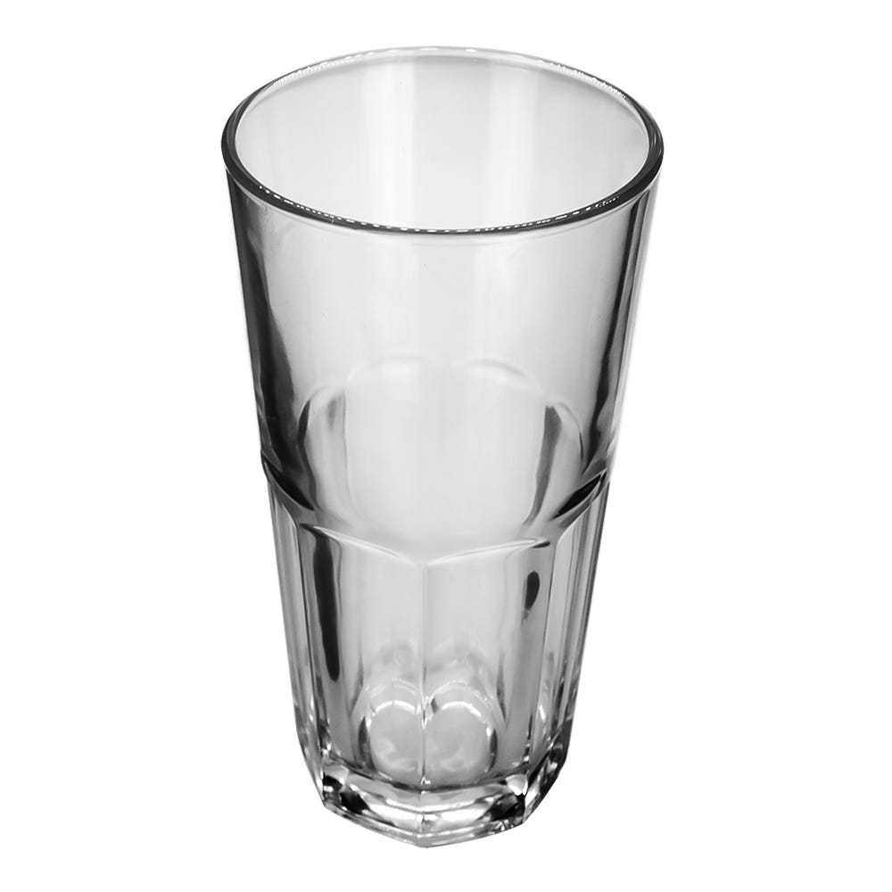 Smoothie Matutino: Licuadora Soho Lite Roja Oster + 4 Vasos de vidrio de 600 ml Kim Glass