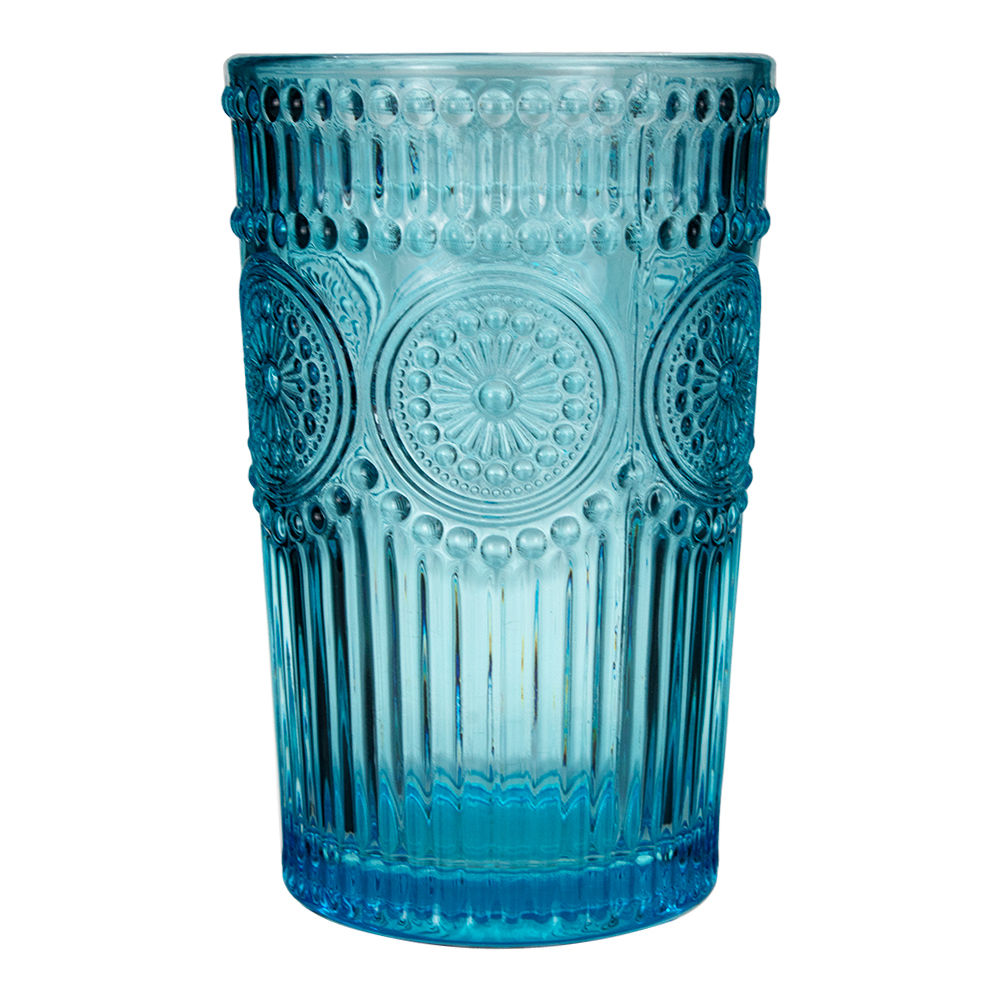 Pack Color y diseño en cada trago: Juego de 6 vasos con relieve 355 ml Home Sweet Home