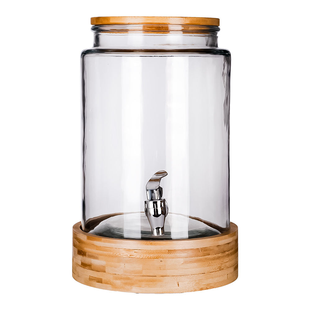 Pack Estación refresh en casa: Despachador de agua 6 litros HSH + Juego de 2 vasos con popote y tapa HSH