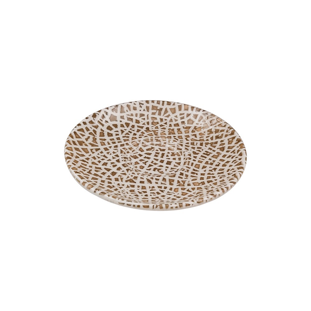 Plato para taza de porcelana de 16 cm Lapya Wood 91051 Bonna