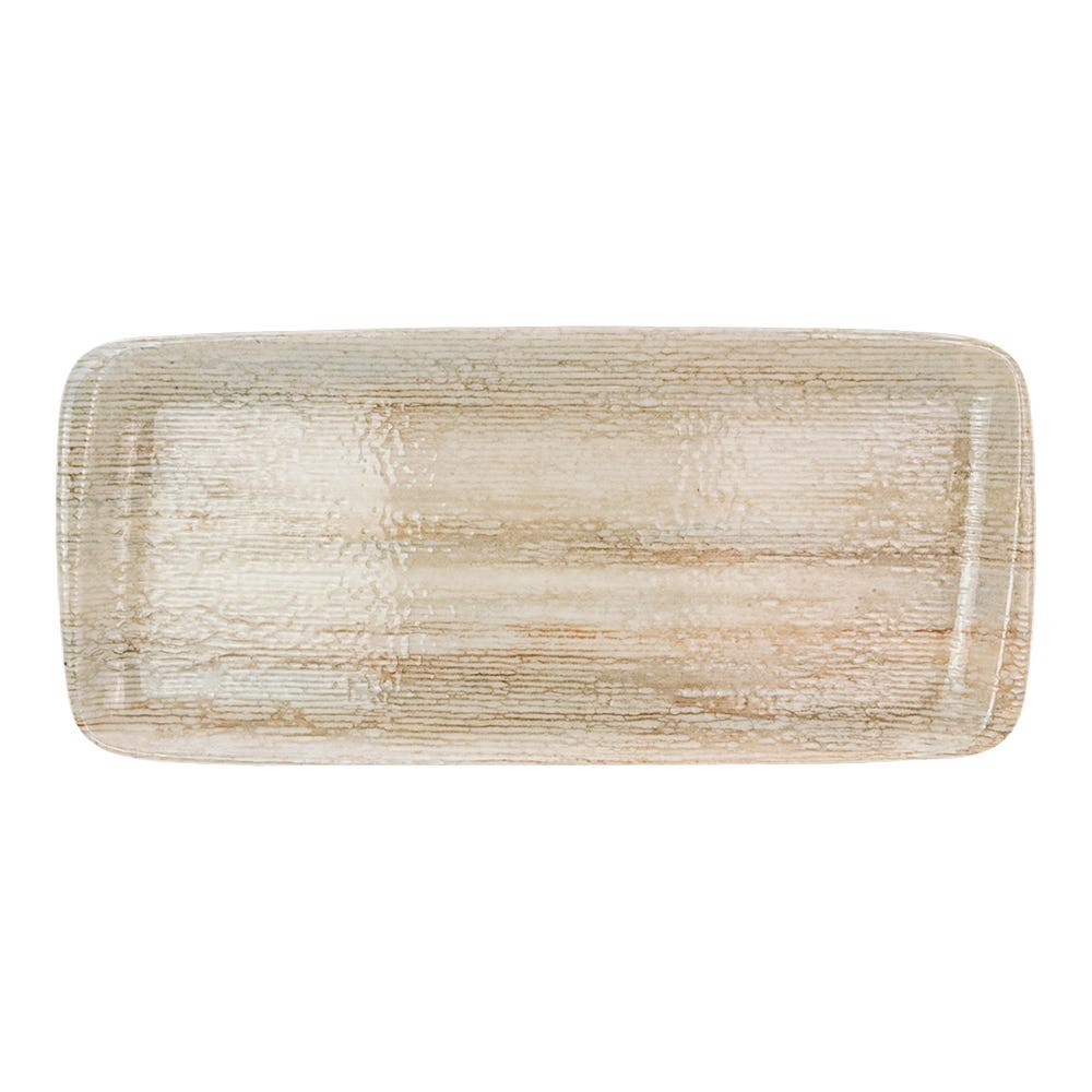 Plato de porcelana rectangular 34 x 16 cm Patera Moove 90969 Bonna