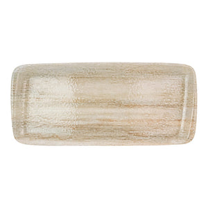 Plato de porcelana rectangular 34 x 16 cm Patera Moove 90969 Bonna