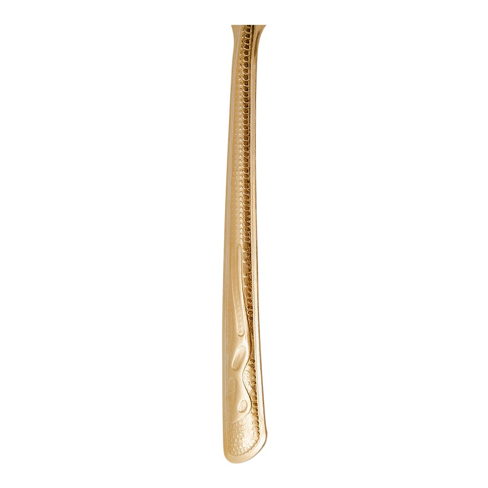 Cuchara de mesa de Aura acero inoxidable dorado Alcatraz 97174 Ranieri