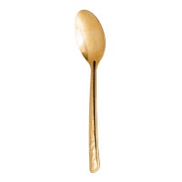 Cuchara de mesa de Aura acero inoxidable dorado Alcatraz 97174 Ranieri