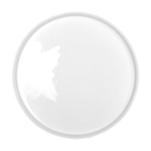 Plato de vidrio para pizza 20.6 cm Opal blanco 97998 Ánfora