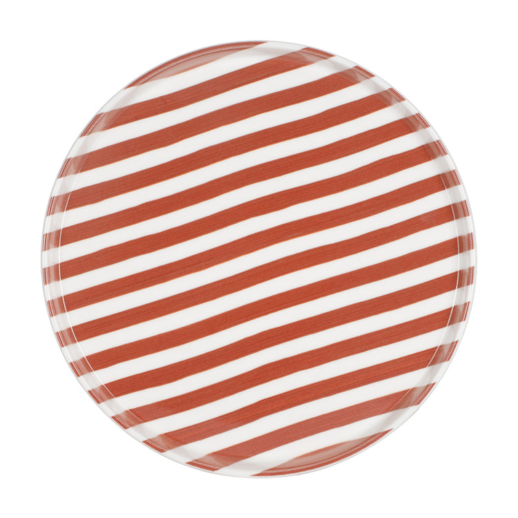 Vajilla de porcelana 16 piezas Caramelo rojo 10112 Ánfora