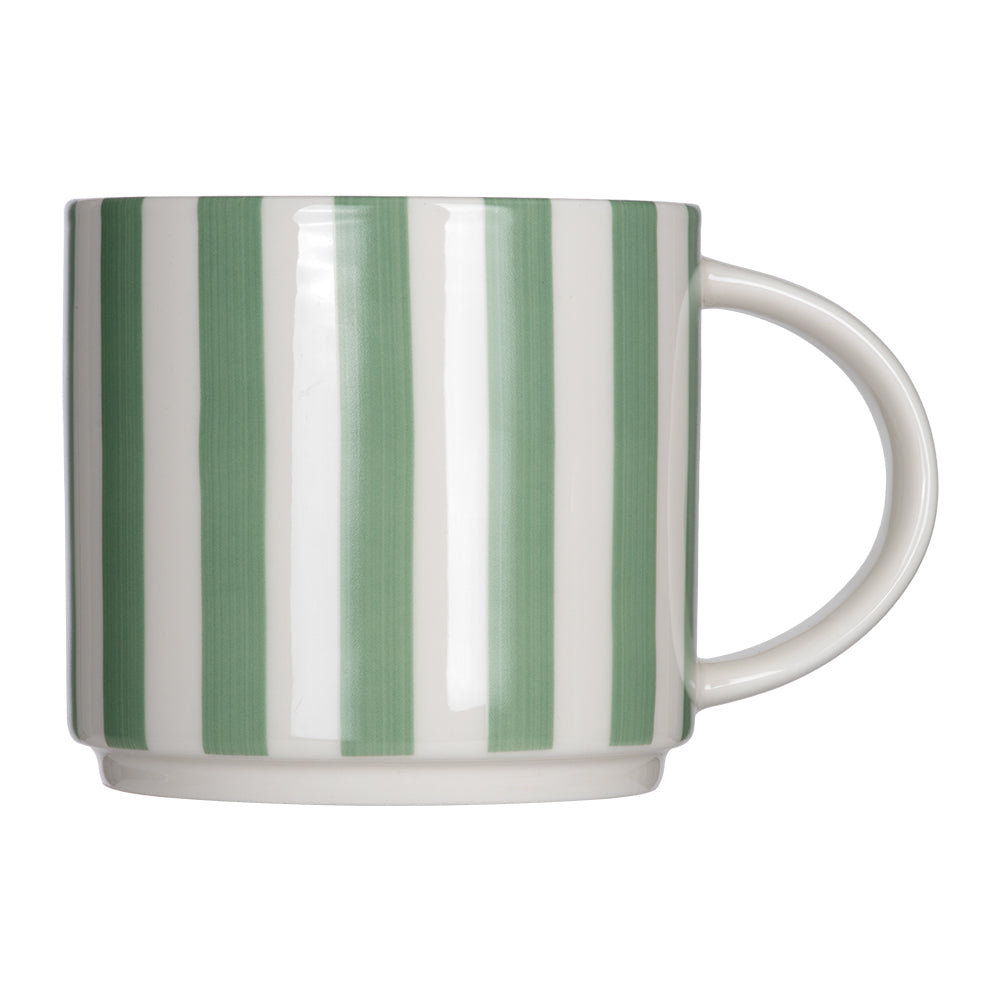 Vajilla de porcelana 16 piezas Caramelo verde 1011 Ánfora