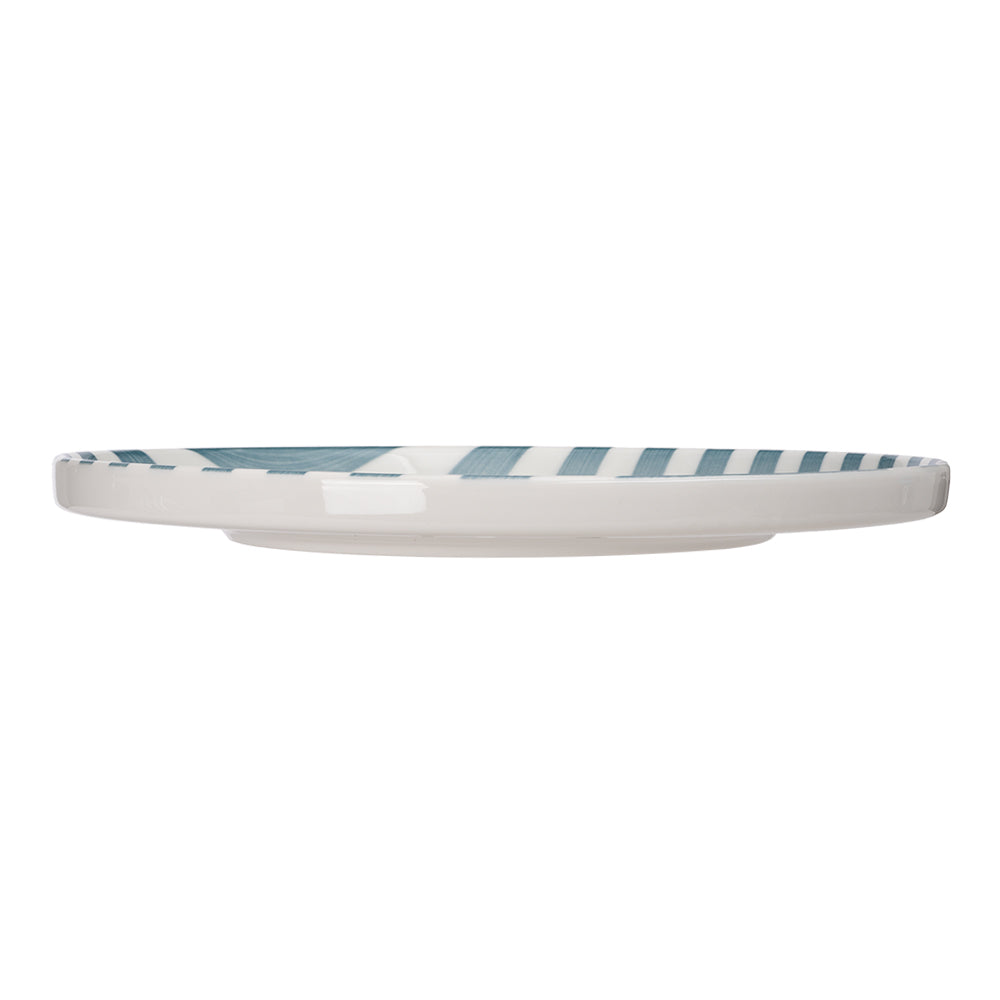 Vajilla de porcelana 16 piezas Caramelo azul 10112 Ánfora