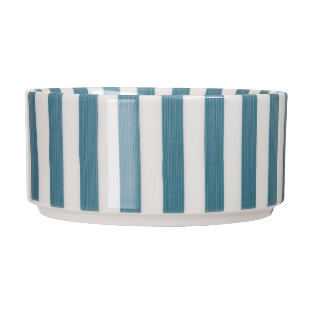 Vajilla de porcelana 16 piezas Caramelo azul 10112 Ánfora