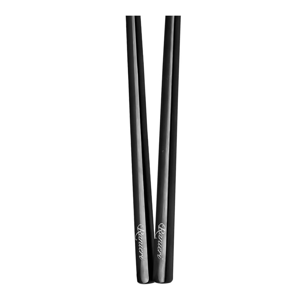 Juego de dos palillos acero inoxidable Ónix 93794 Ranieri