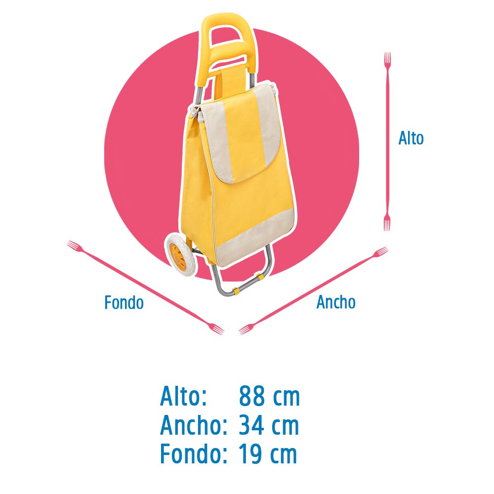 Carro de mandado plegable
