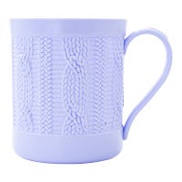 Pocillo labrado 12 cm polietileno Violeta Pastel Megaplast