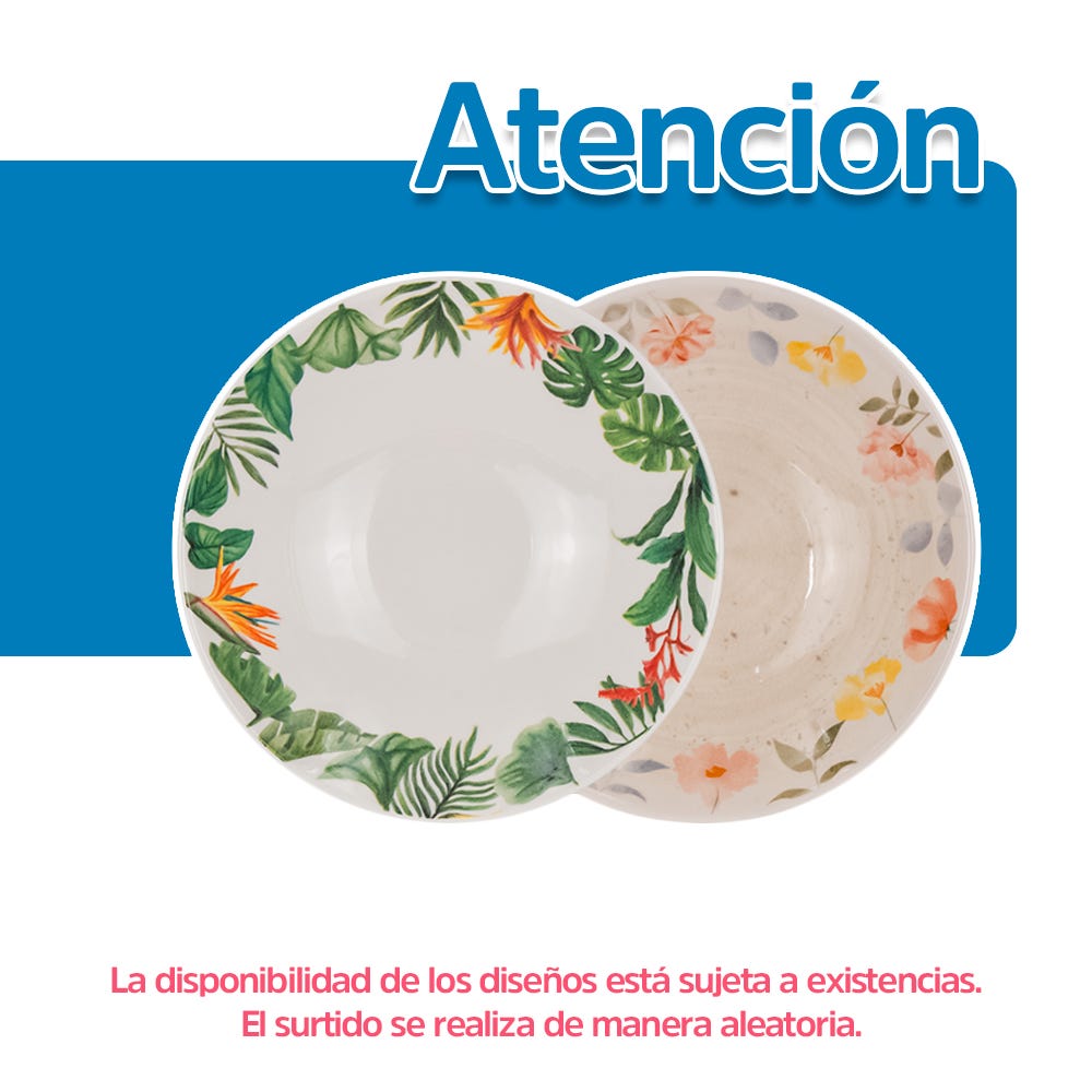 Plato hondo de cerámica 500 ml Spencer Corona