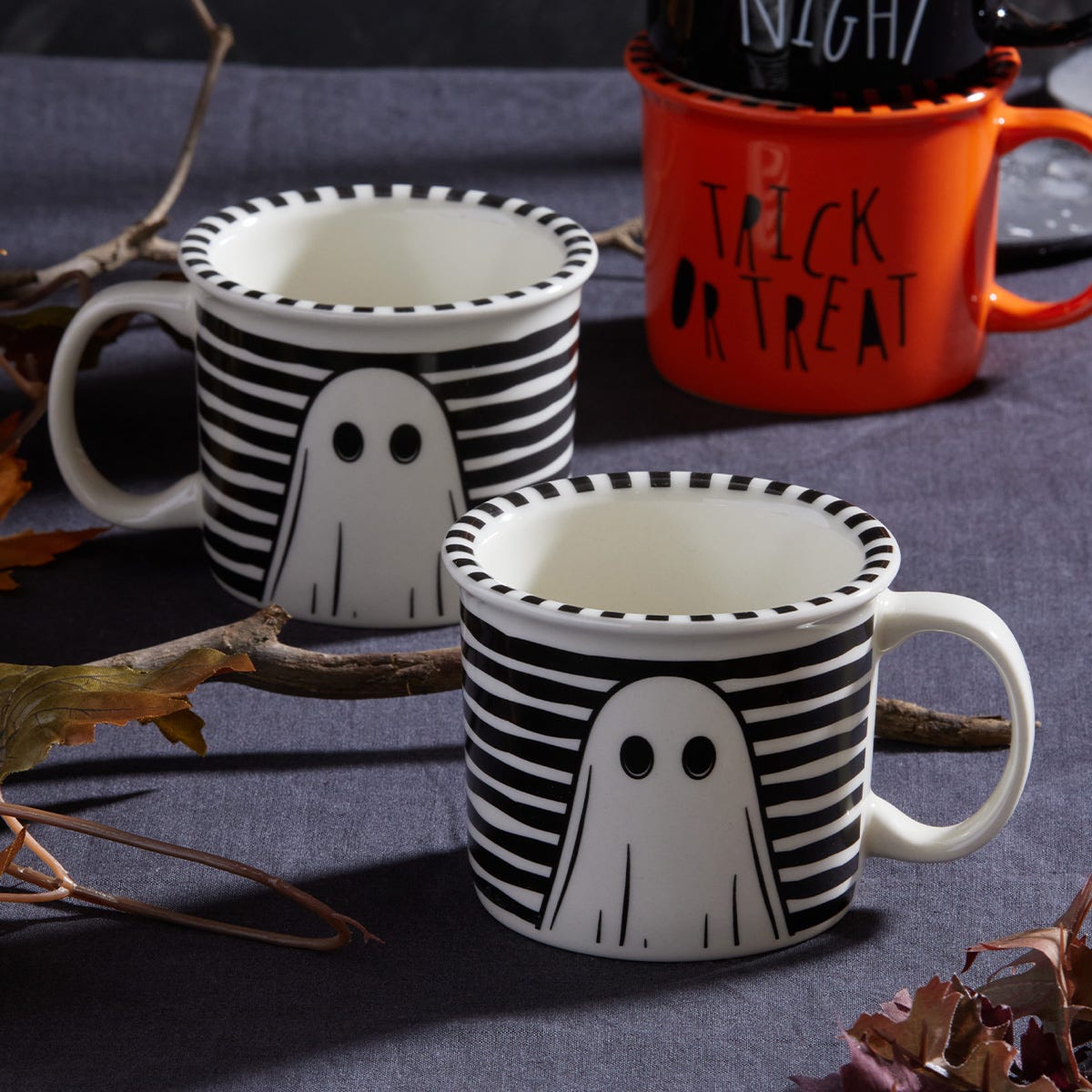 Taza mug de cerámica 250 ml Halloween PL120J406012 Corona