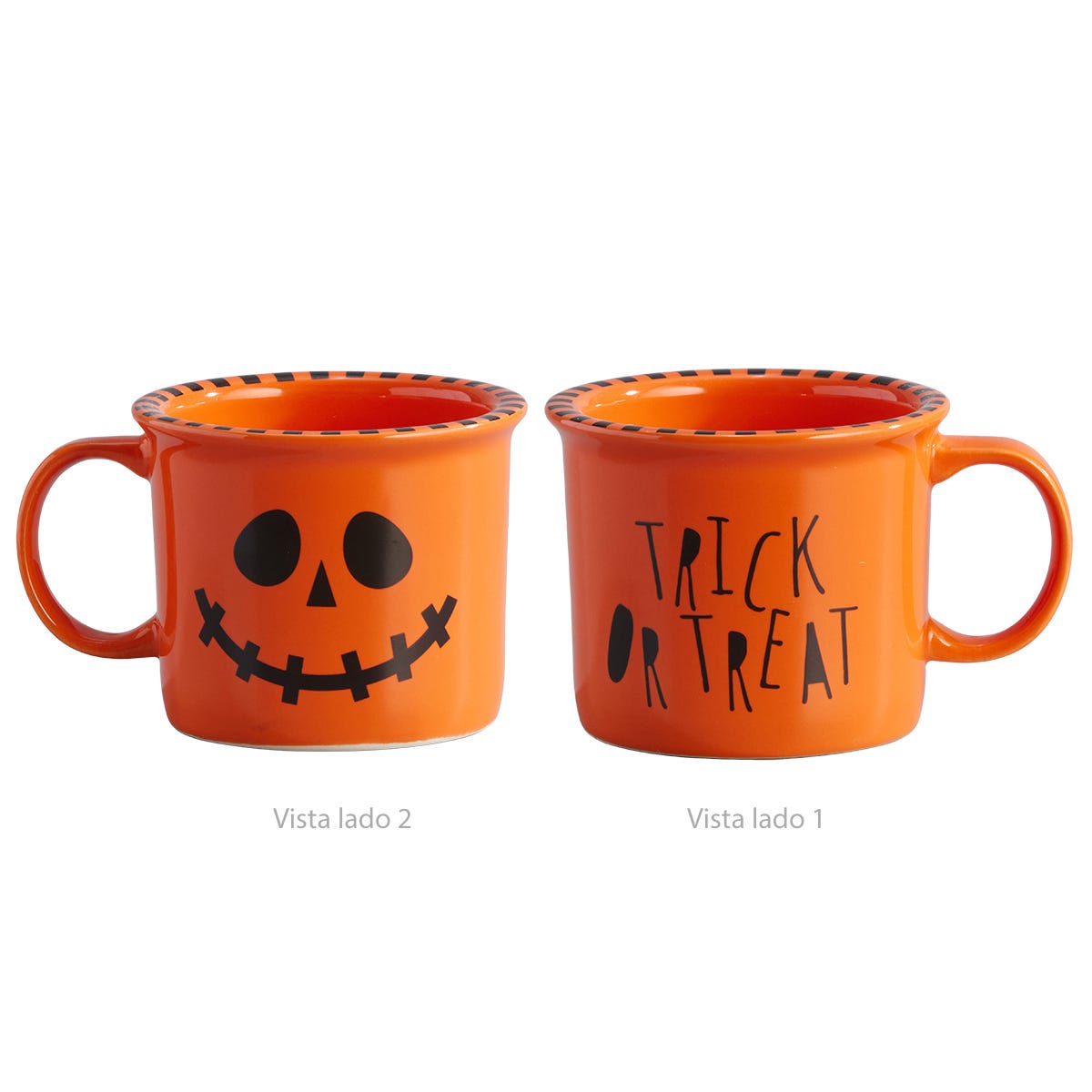 Taza mug de cerámica 250 ml Halloween PL120J406012 Corona