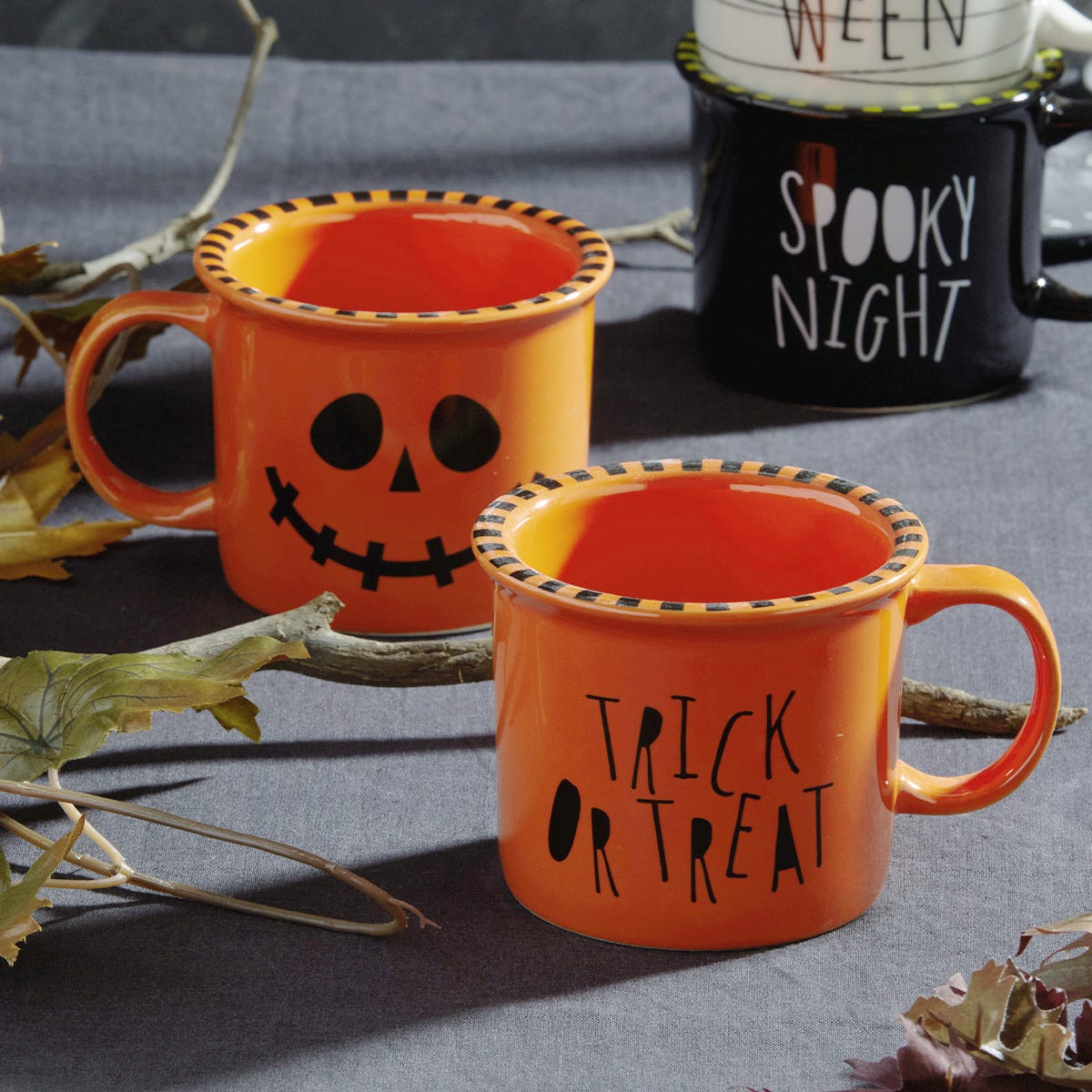 Taza mug de cerámica 250 ml Halloween PL120J406012 Corona