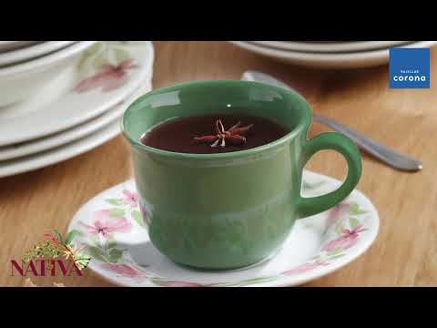 Vajilla de cerámica de 16 piezas Danna Corona