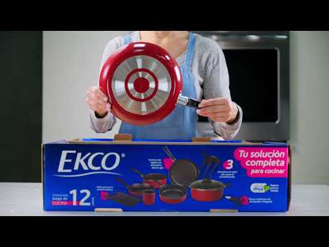 Sartén 20 cm Classic rojo Ekco